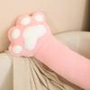 Almohada de Pata de Gato Larga de Dibujos Animados, Peluche para que las Niñas Duerman, Muñeco para Dormir de Lado y Abrazar