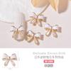 Celebridad de Internet Nuevo Arte de Uñas Ojo de Gato Mariposa Tridimensional Amor Oso Joyería Lazo Lujo Zircón Decoración de Uñas Taladro