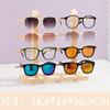 Soporte de Exhibición para Gafas de Madera Maciza, Joyería de Alta Gama, Gafas de Sol Desmontables, Gafas para Miopía, Accesorios de Exhibición de Almacenamiento en Mostrador