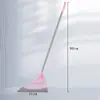 Venta al por mayor del fabricante Tecnología Negra Escoba Mágica de Silicona Barrido Limpieza Limpiador de Piso Hogar Baño Escoba Perezosa