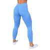 Pantalones de Yoga de Nylon Sin Costuras Estilo Europeo y Americano con Cintura en V para Mujer, Leggings de Cintura Alta con Realce de Glúteos tipo Durazno para Correr al Aire Libre y Fitness para Mujer