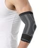 Amazon Sports malha braço guarda fitness equitação respirável suor wicking basquete pressurizado ajustável cinta envoltório cotovelo protetor