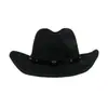 Sombrero de copa decorativo de estilo étnico retro clásico europeo y americano Cinturón estándar de estrella nueva Protección solar Sombrero de paja Sombrero de jazz