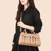Bolsa de Mão Grande Retrô de Moda Transfronteiriça para Mulheres, Nova Bolsa de Maternidade de Grande Capacidade com Bolso Duplo, Bolsa de Ombro Transversal para o Dia a Dia, Tendência