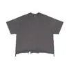 Ropa para Hombre Etai Estilo Retro Algodón Puro Desgastado Holgada de Manga Corta Camiseta para Hombre Camiseta de Alta Calidad Estilo Urbano para Hombre