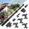Cámara de Acción Montura para Bicicleta Motocicleta Soporte Antirrobo Giratorio Universal Disparo Pinza Fuerte Montura para Ciclismo