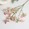 Flores Artificiais Novas, Daphne Odora, Jasmim de Inverno, Arranjos Florais de Casamento, Arranjos de Flores para Corredores, Decorações Verdes para Casamento