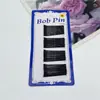 Pasador Pinza de Acero Accesorio para el Cabello Pinza Negra de Bobby Pinza Lateral Gruesa Pinza para Flequillo Fijación de Peinado Pinza para el Cabello