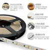 Tira de Luz LED Autoadhesiva de Alto Brillo 10mm 12V24V Vitrina Escalera Paisaje Exterior Impermeable 2835 Tira de Luz Suave Personalización
