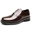 Zapatos de Hombre, Zapatos Formales de Negocio de Cuero para Hombre, Cuero Brillante, Modernos y a la Moda, Tallas Grandes Venta al por Mayor Zapatos Casuales, Dropshipping