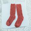 Z119 calcetines para niños al por mayor solo calcetines de moda para niños primavera color liso algodón peinado hilo grueso tubo calcetines acanalados