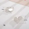 Joyería DIY Sencilla y Elegante con Gemelos y Botones de Cara Sonriente Incrustados de Diamantes, Accesorios de Botón para Cuello de Camisa Unisex