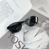 Óculos de Sol Cat Eye Feminino Y2K Hot Girl Armação Pequena Proteção Solar Metal Óculos de Sol Ciclismo ao Ar Livre Esportes Óculos de Proteção Óculos