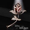 Nova Moda da Coreia do Sul Broche de Luxo Fivela de Toalha de Seda com Strass para Mulheres Fivela Antiluz Broche Corsage de Cristal Joias de Pérola