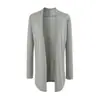 Cárdigan de Punto Fino con Mangas Largas para Mujer, Protección Solar, Top Casual de Verano Chic, Chaqueta Versátil Ajustada