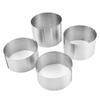 Anillo Mousse Telescópico de Acero Inoxidable de 6-12 pulgadas Molde para Pastel Molde para Pan Tostado Herramienta para Hornear Venta al por Mayor Retráctil