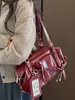 2026 Bolso Retro de Gran Capacidad Nuevo para Mujer Mori Lindo Retro Casual Nicho Cruzado de un Solo Hombro Bajo el Brazo Bolso Dumpling