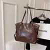Moda Versátil Elegante Gran Capacidad Simple Nuevo Al Por Mayor Versión Coreana Bolso de Mano Diario PU para Mujer Hombro Cruzado