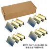Suporte para Burrito de Aço Inoxidável 430 Transfronteiriço Suporte para Panqueca Tucker Suporte para Rolinho de Frango de 3 Compartimentos Bandeja Ondulada para Tortilla