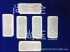 Adecuado para Cajas de Cartuchos de Juegos de Switch, Caja de Almacenamiento de Cartuchos Ns, Paquete de 4, Cuatro en Uno, Negro Transparente, Blanco Transparente