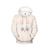 2024 AliExpress tendencia de estampado de cara sonriente de deseos moda personalidad patrón de expresión de dibujos animados suéter con capucha para hombre y mujer