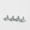 Boquilla cuadrada boquilla de doble cabezal boquilla de un solo cabezal boquilla de grasa 45 galvanizada en hierro fabricantes venta al por mayor