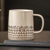 Haha Taza Taza de Cerámica Hogar de Alta Gama para Beber Agua Oficina Taza de Té Taza de Café Uso Personal para Mujeres