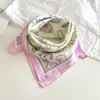 Estilo Casual de Dama Bebé Elegante Transparente Adulto Dulce Otoño e Invierno Bufanda Delgada de Seda Niños Primavera y Otoño Niñas Bebé