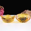 Lingote de Citrina K9 con Patrón de Dragón Adorno de Cristal para Riqueza y Fortuna, Venta Directa del Fabricante, Piedra de Cristal de Jade Regalo de Negocios
