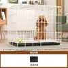 Gaiola para cachorro Teddy cães pequenos, gaiola de metal dobrável para animais de estimação interna, gaiola protetora especializada para carro para gatos e cães, cercadinho para animais de estimação