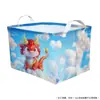 Cesta de Almacenamiento de Ropa de Dibujos Animados Linda para el Hogar de Tela Oxford Caja de Almacenamiento de Juguetes para Niños Bolsa de Almacenamiento de Peluches para Bebé Caja
