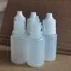 Pe10ml botella de gotas para ojos de alta calidad botella de gotas para ojos botella de plástico botella vacía 10ml