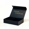Caixa Flip Personalizada Capa Dura Hot Stamping Bordada Caixinha de Presente Souvenir de Luxo Caixa de Presente para Medalha Escola Empresa Universal