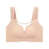 Taza de orejas de conejo de malla hueca colgante para ropa interior de mujer te hace ver más delgada sujetador de realce sin costuras sujetador reafirmante