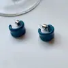 Nuevos Pendientes de Goteo de Aceite con Forma de C Estilo Coreano, Simples y Lujosos, Pendientes Personalizados y de Gama Alta, Modernos y Versátiles, Pendientes de Estilo Elegante
