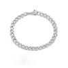 Moda Europeia e Americana Corrente Cubana Pulseira Masculina e Feminina Aço Inoxidável Empilhável Usável Pulseira 4MM 6MM 8MM Pulseira Pulseira
