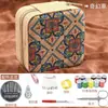 Kit de costura para uso doméstico, kit de costura de alta calidad set 203, set de hilos gruesos, hilo para coser, hilo para mezclilla, caja de costura