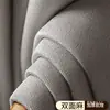 Cortinas Blackout Modelo Nuevo 2025 para Dormitorio, Oscurecimiento Total, Instalación sin Taladro con Barra, Juego Completo para Ventana Saliente, Tela Gris E18