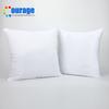 Almohada blanca pura para transferencia de calor DIY en blanco logo personalizado impreso cojín de sofá funda de almohada para coche fabricantes venta al por mayor