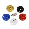 Cuerno de Servo Metálico 25T Disco Redondo Pequeño Estándar para Servo MG995 MG996R Cuerno de Servo Metálico Agujeros para Tornillo M2 M3