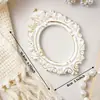 Marco Decorativo Oro Blanco Oro Negro con Borde Negro Accesorios para Fotografía Guimei Periféricos Accesorios Estilo Nórdico Ins Accesorios para Sesión de Fotos