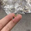 Anel de luxo em ouro V com design duplo T para mulheres T1, madrepérola natural com diamantes, banhado a ouro 18k, design exclusivo anel de casal, direto do fabricante