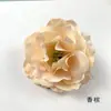 Cabeza de Flor de Rosa Peonía Simulada Flor de Rosa DIY Tocado Étnico Material de Flor Falsa Accesorios de Pared de Flores para Salón de Bodas