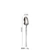 Vajilla de acero inoxidable de cintura pequeña y delgada transfronteriza, cuchillo para carne de hotel de comida occidental, tenedor y cuchara, cuatro piezas principales, traje de caja de regalo de 24 piezas