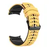 Correa de silicona transpirable de doble capa para pulsera Samsung Galaxy watch 65 44/43/47mm