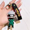 Llavero de Naruto de 7ª Generación Figura de Goma Blanda Colgante de Silicona de Naruto Llavero de Coche Máquina Expendedora Regalo Pequeño
