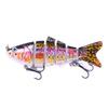 Nuevo Cebo Señuelo Multisección 10cm 18g Realista Set Multisección Señuelo de 6 Secciones para Pesca Marítima Transfronteriza