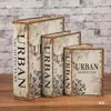 Libros Falsos Retro, Estanterías de Estilo Europeo para Estudio, Decoraciones para Sala de Estar, Decoraciones Suaves, Accesorios para Fotografía, Cajas de Libros