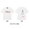 Nova camiseta VLONE JERRY Big V Smoke reflexiva solta de manga curta com flor de cerejeira para homens e mulheres, camiseta de casal de marca de rua, verão