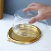 Suministro Directo de Fábrica Cajas Redondas para Pasteles de 5 pulgadas Cajas para Pasteles de 6 pulgadas Bolsa para Queso Caja de Empaque Transparente para Capas de Pastel